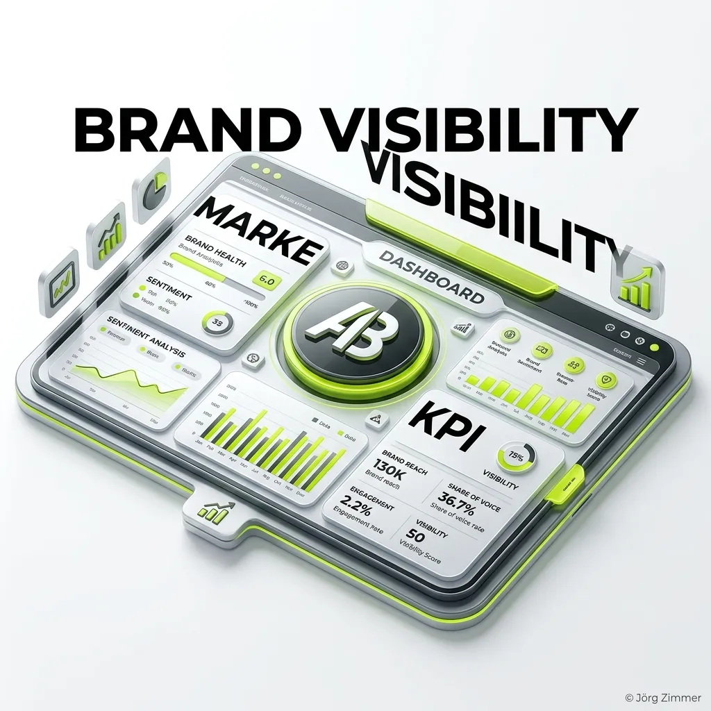 Brand Visibility Dashboard KI Sichtbarkeit Marke