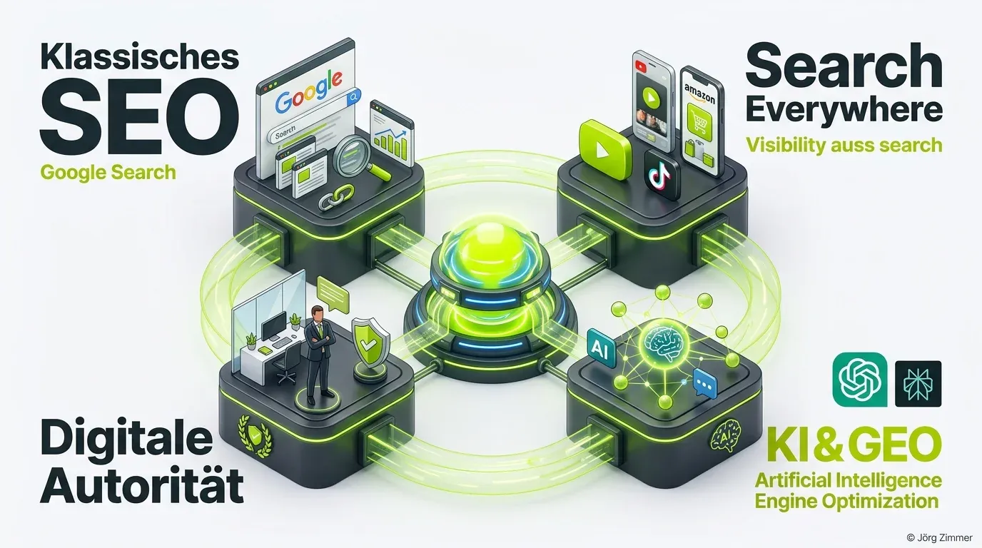 Evolution von SEO zu Search Everywhere und digitaler Autorität