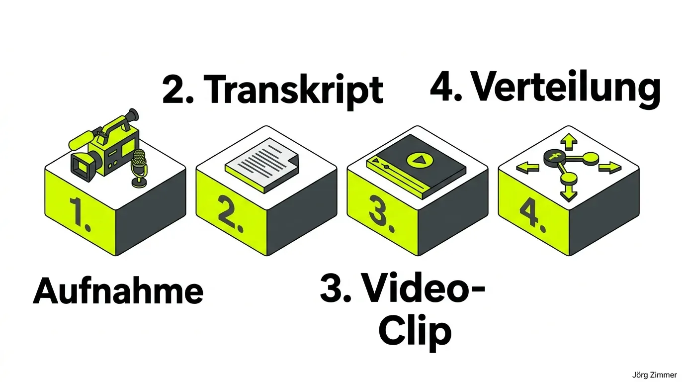 4 Phasen der Video-Verwertung auf Fachkonferenzen