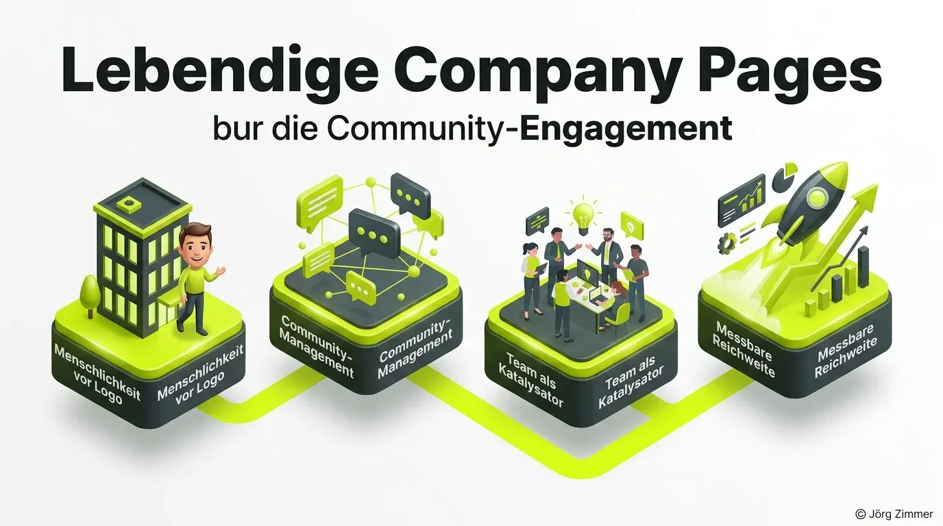 Lebendige LinkedIn Company Pages durch echtes Community-Engagement