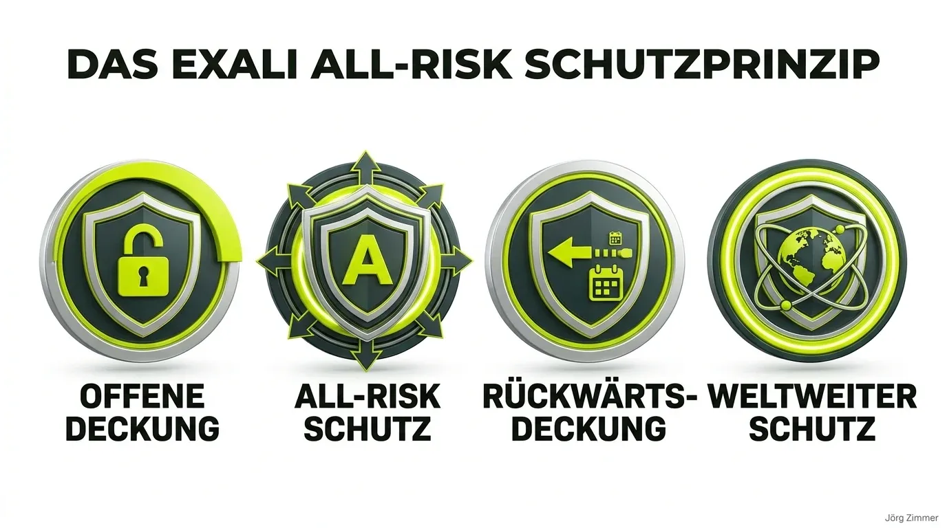 Das Exali All-Risk Schutzprinzip