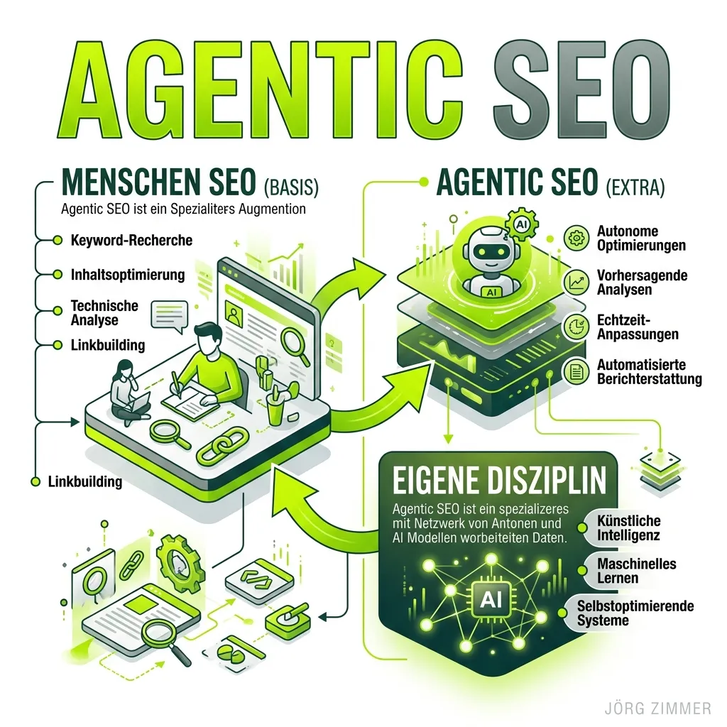 Agentic SEO Infografik