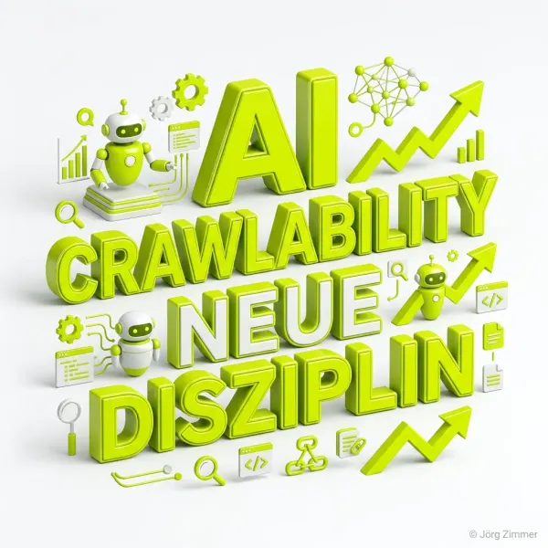 3D Text: AI Crawlability Neue Disziplin