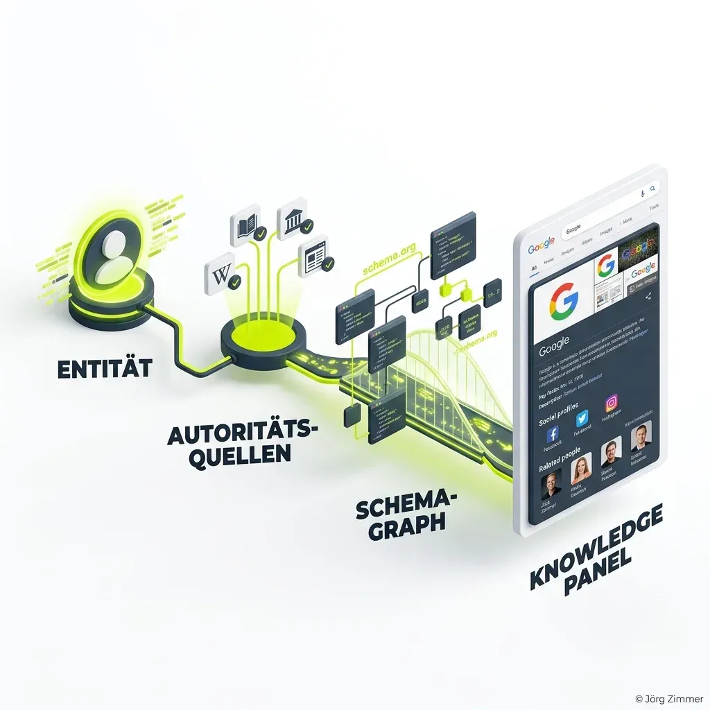 Google Knowledge Panel im SERP und Knowledge Graph
