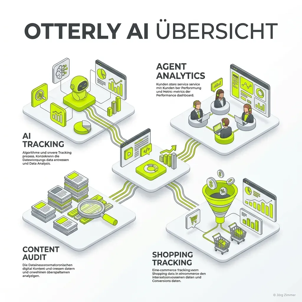 Otterly AI Übersicht - AI Tracking und Agent Analytics