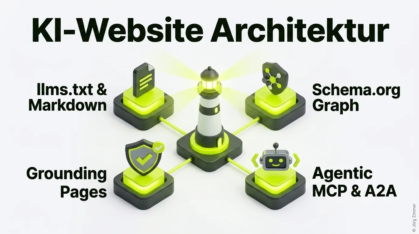 Architektur einer Agent-Ready KI-Website