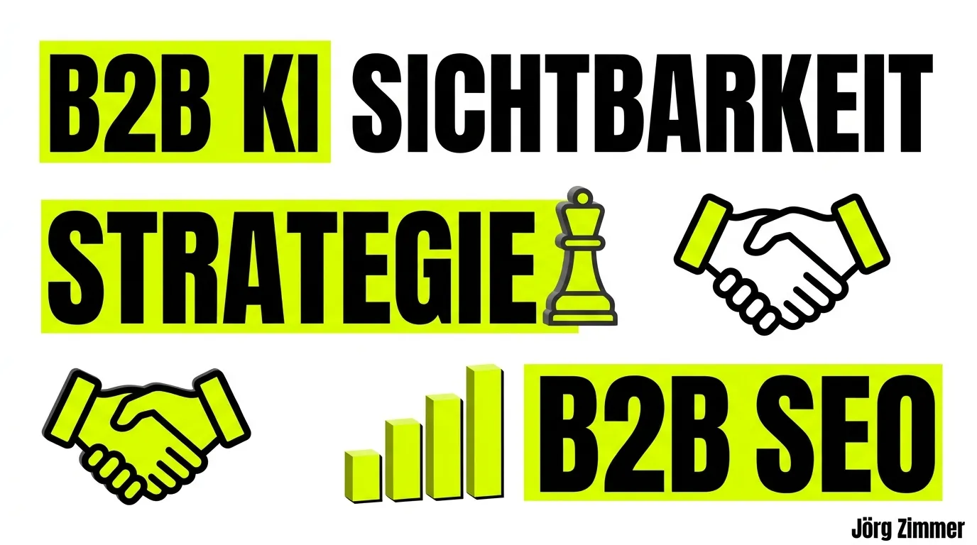 B2B KI Sichtbarkeit Strategie