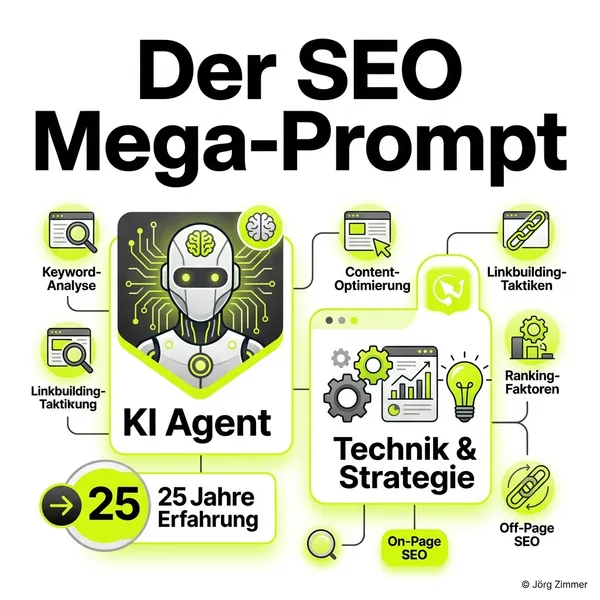 SEO Mega-Prompt Infografik