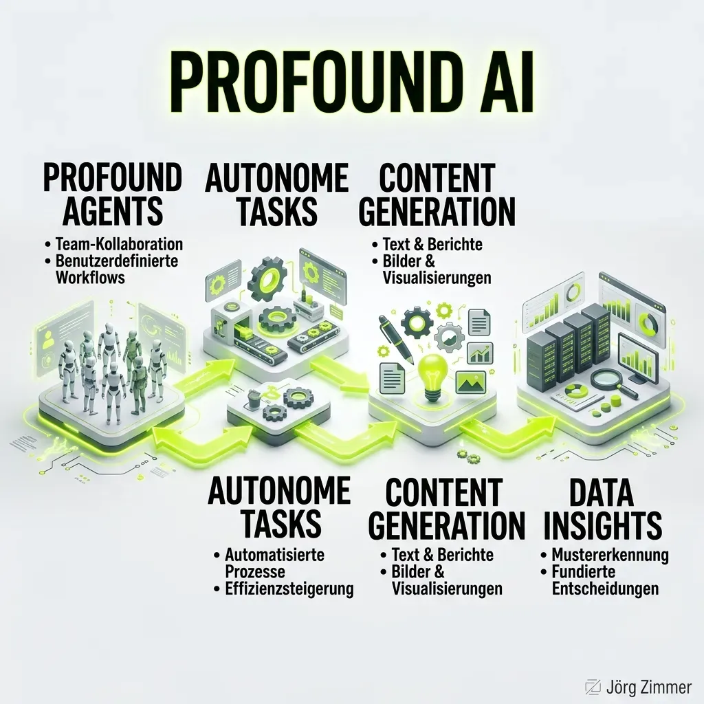 Profound AI Agents und Content Generation