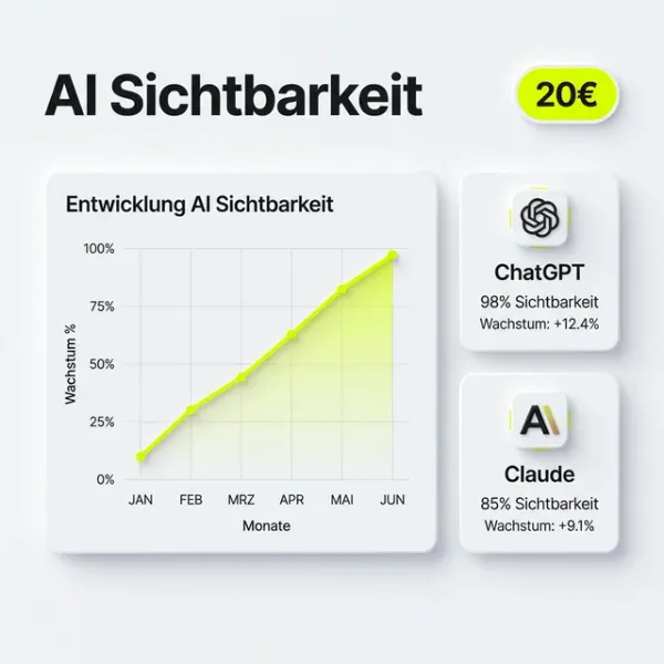 Rankscale AI Visibility Tracking Dashboard - Essentials für 20 Euro