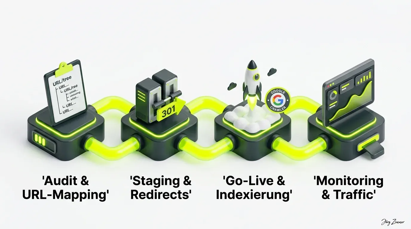 Der sichere SEO-Relaunch Roadmap-Workflow