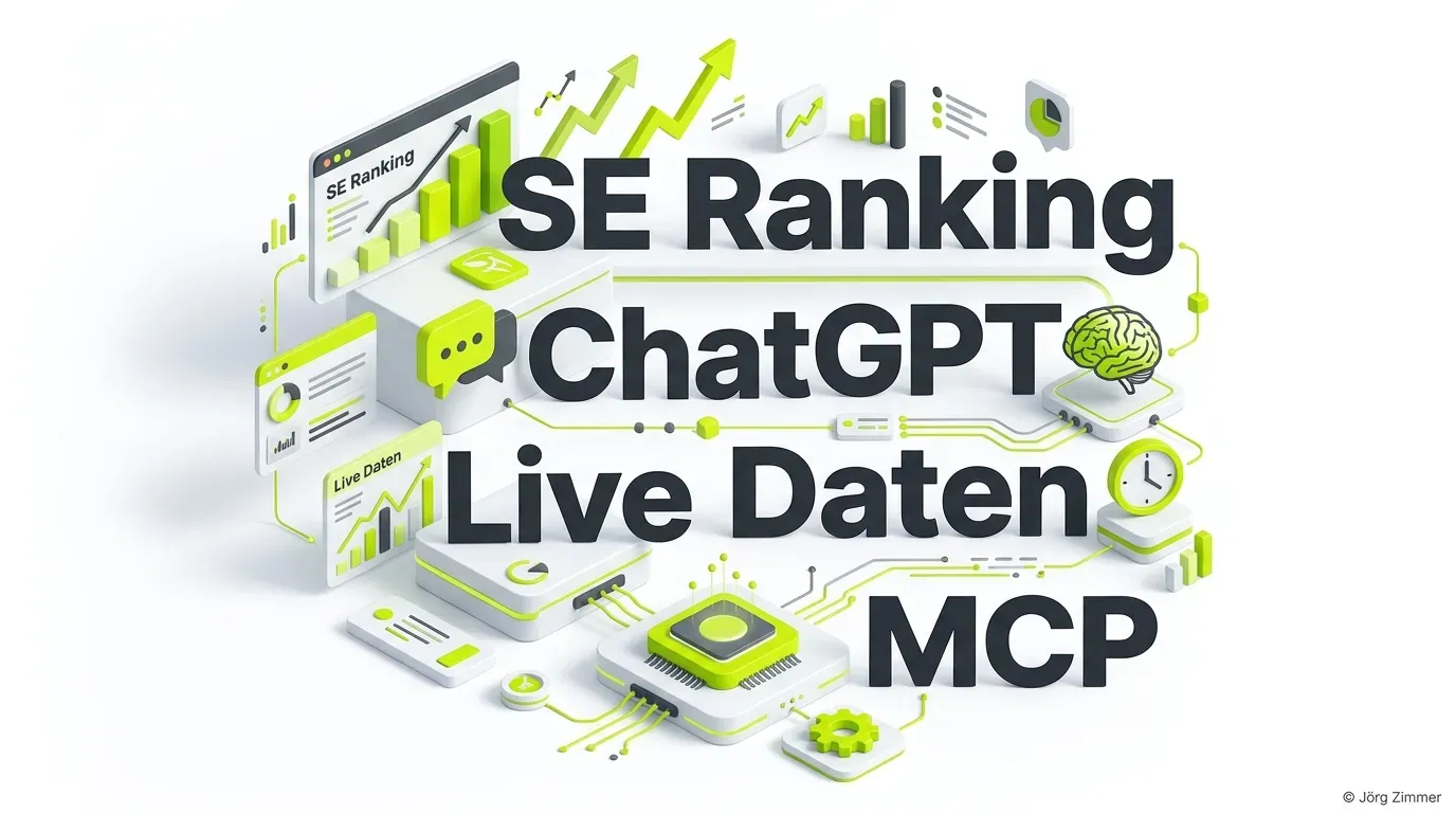 SE Ranking ChatGPT MCP Connector Live Daten Infografik