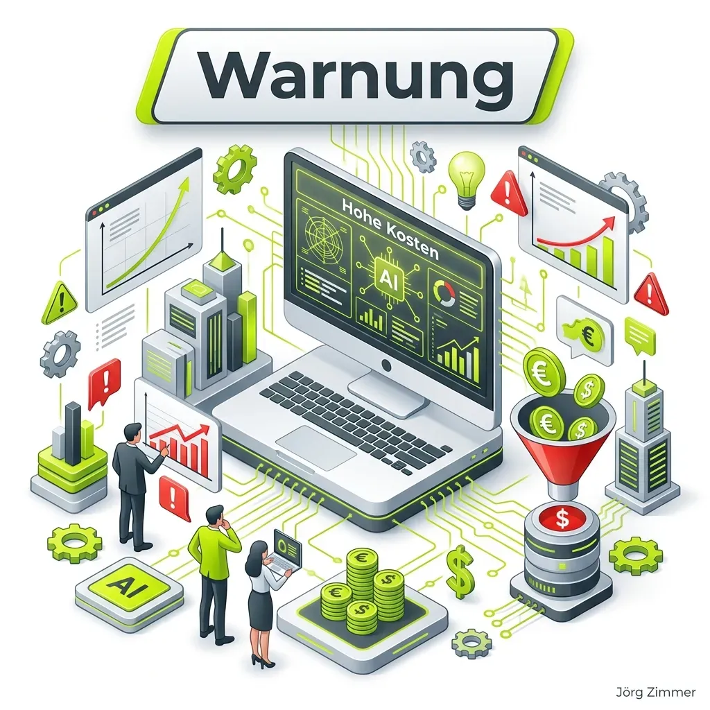 AI Search Endpunkte Kosten-Warnung Ampel