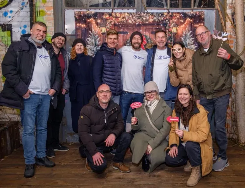 Jörg Zimmer auf einem Event des Freelancer Teams
