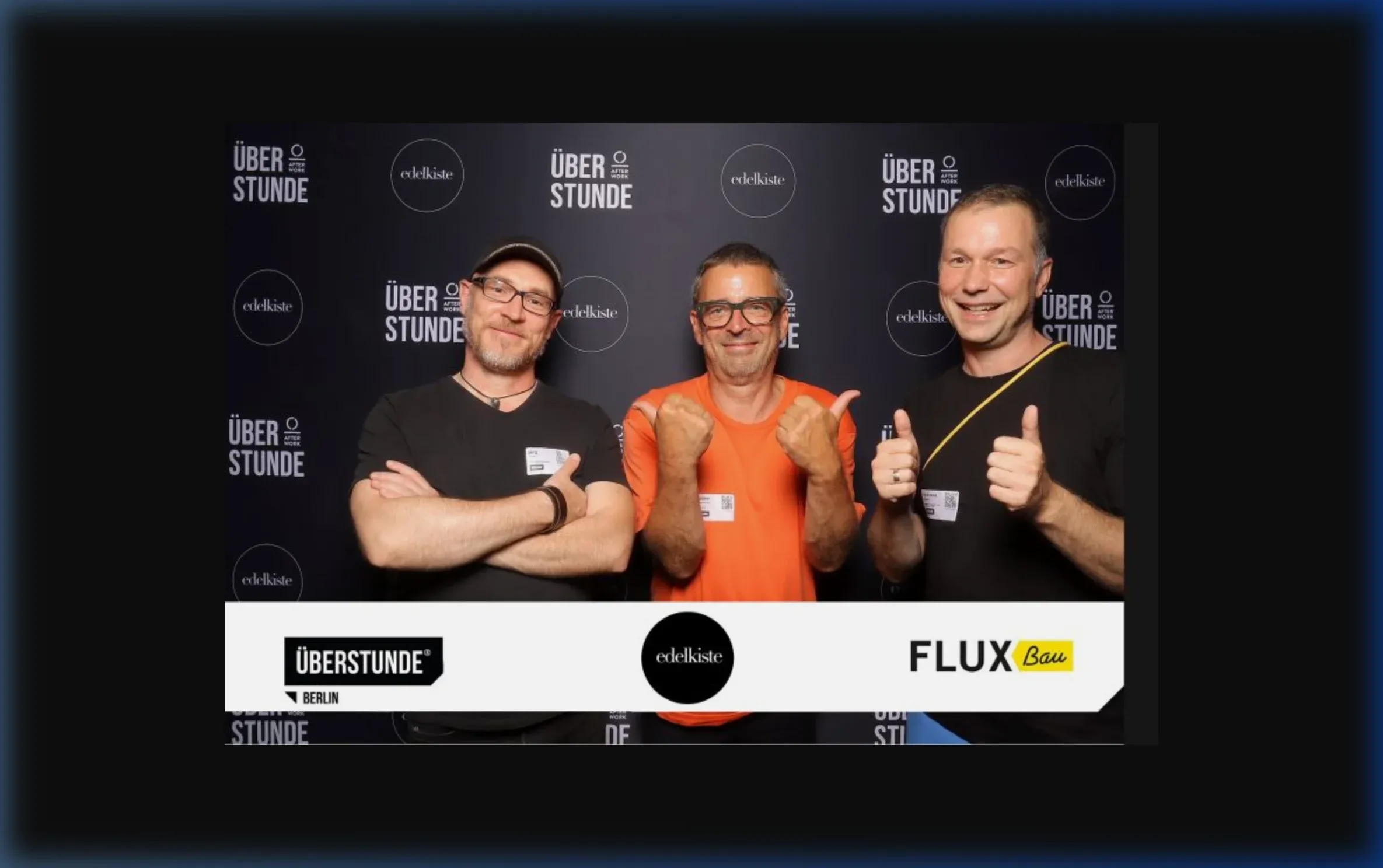 Jörg Zimmer auf dem Überstunde Berlin Afterwork Event