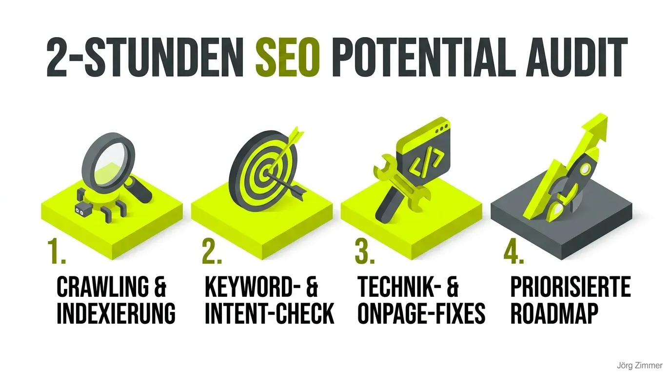 2-Stunden SEO Potential Audit Workflow