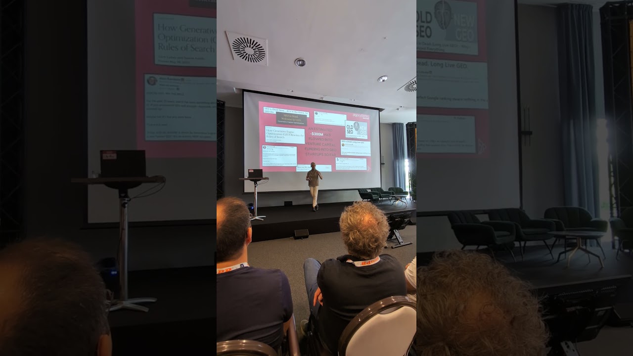 Vorschau für Video: Lily Ray: no GEO without SEO - Live von der CAMPIXX Berlin